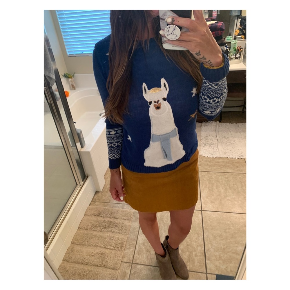 Hanukkah Llama Ugly sweater